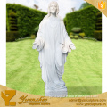 Whte marble Religious Jesue Garden Sculpture (STU-A1286)